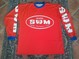 MAGLIA SWM ROSSA tessuto vintage