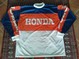 MAGLIA GARA HONDA tessuto vintage