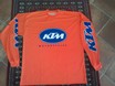 MAGLIA GARA KTM 80'S ARANCIO policotone